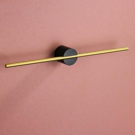 Wall-Mounted Minimalist Towel Bar-Bedding & Bath > Bathroom Accessories-casanuva-Black-Gold-casanuva