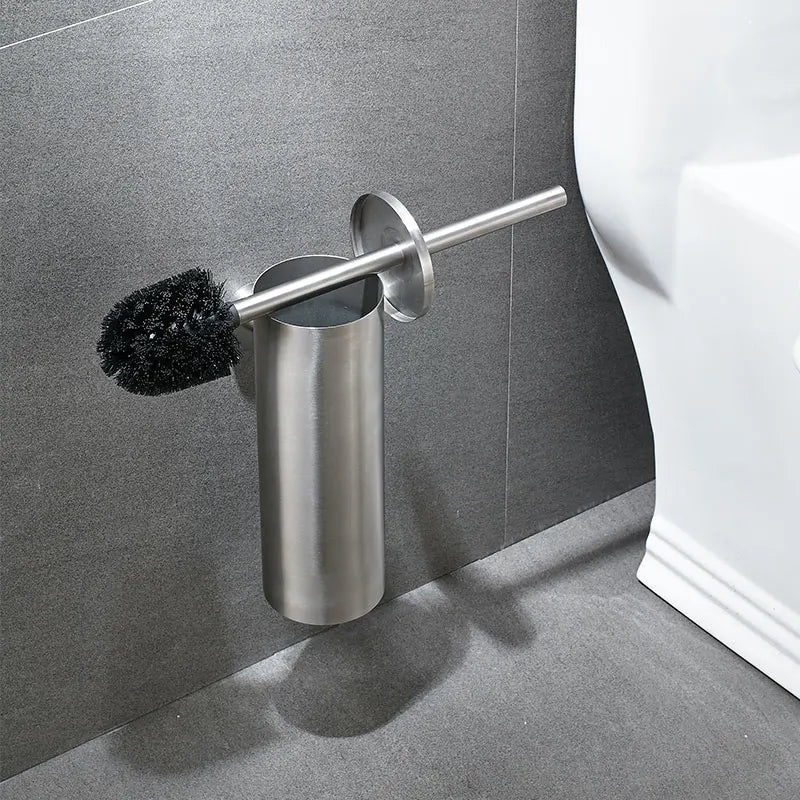 Wall-Mounted Toilet Brush Stylish Design for Modern Bathrooms-Bedding & Bath > Bathroom Accessories-casanuva-casanuva