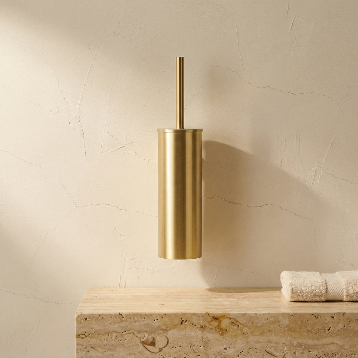 Wall-Mounted Toilet Brush Stylish Design for Modern Bathrooms-Bedding & Bath > Bathroom Accessories-casanuva-casanuva
