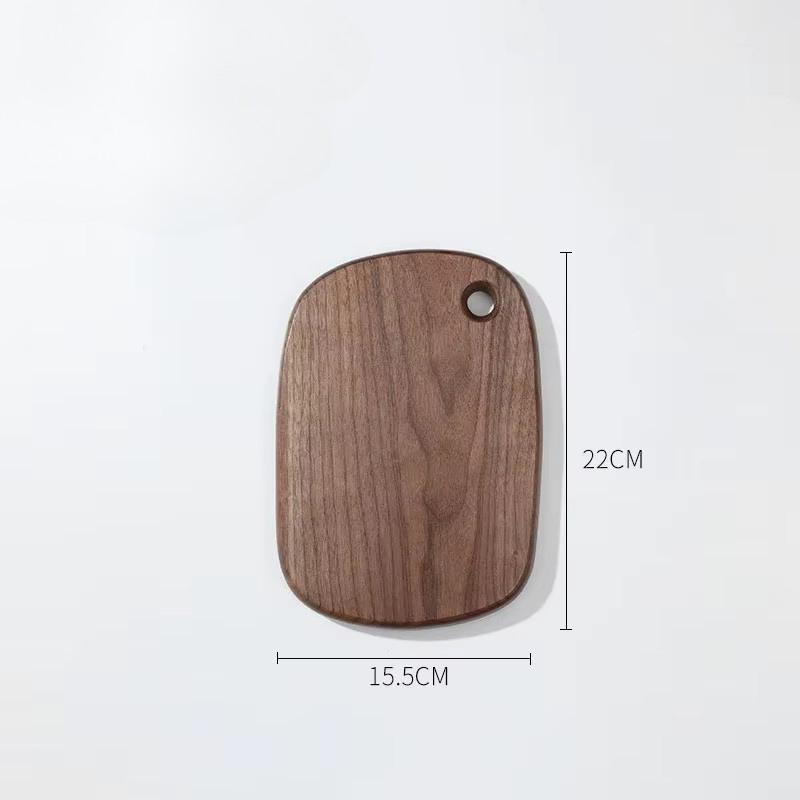 Walnut Wood Cutting Board Solid Serving Board-Kitchen & Dining > Cutting Boards-casanuva-22x15.5-casanuva