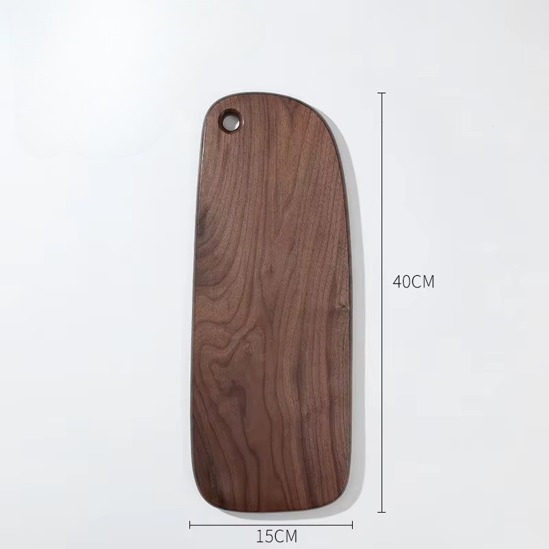 Walnut Wood Cutting Board Solid Serving Board-Kitchen & Dining > Cutting Boards-casanuva-40x15-casanuva