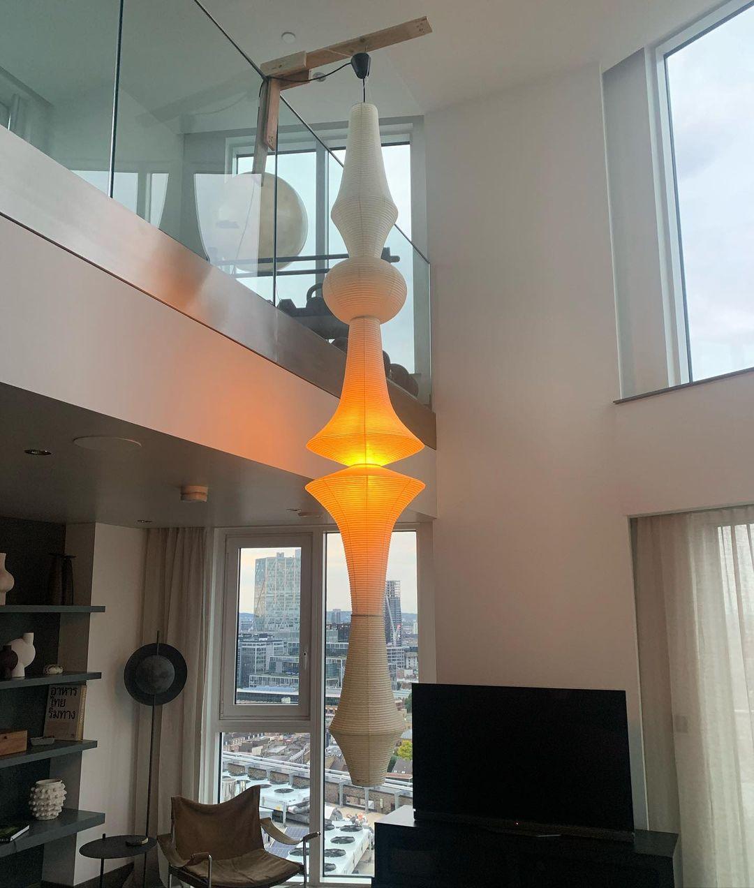 Washi Paper Pendant Light-Lighting > Pendant Lights-casanuva-casanuva