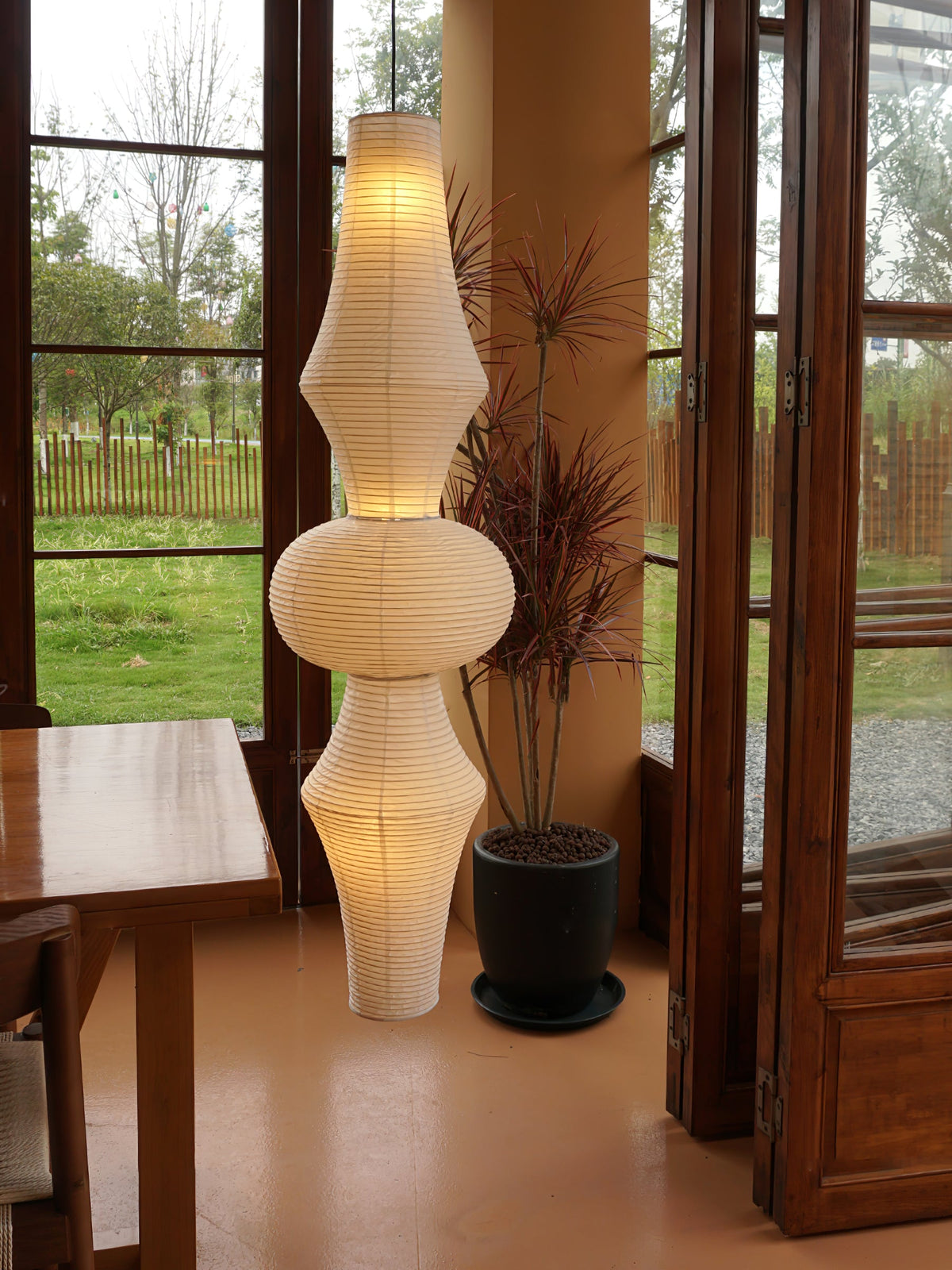 Washi Paper Pendant Light-Lighting > Pendant Lights-casanuva-casanuva