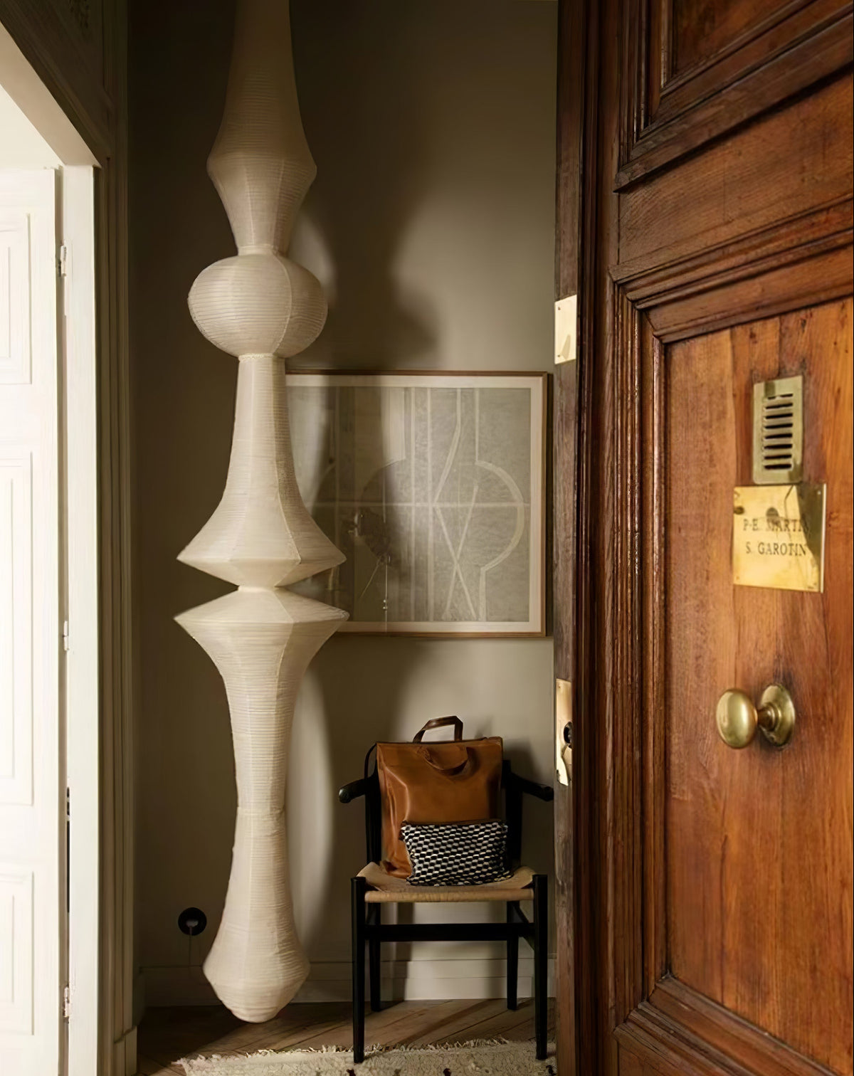 Washi Paper Pendant Light-Lighting > Pendant Lights-casanuva-casanuva