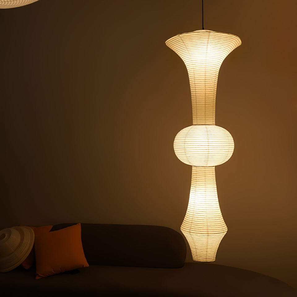 Washi Paper Pendant Light-Lighting > Pendant Lights-casanuva-casanuva