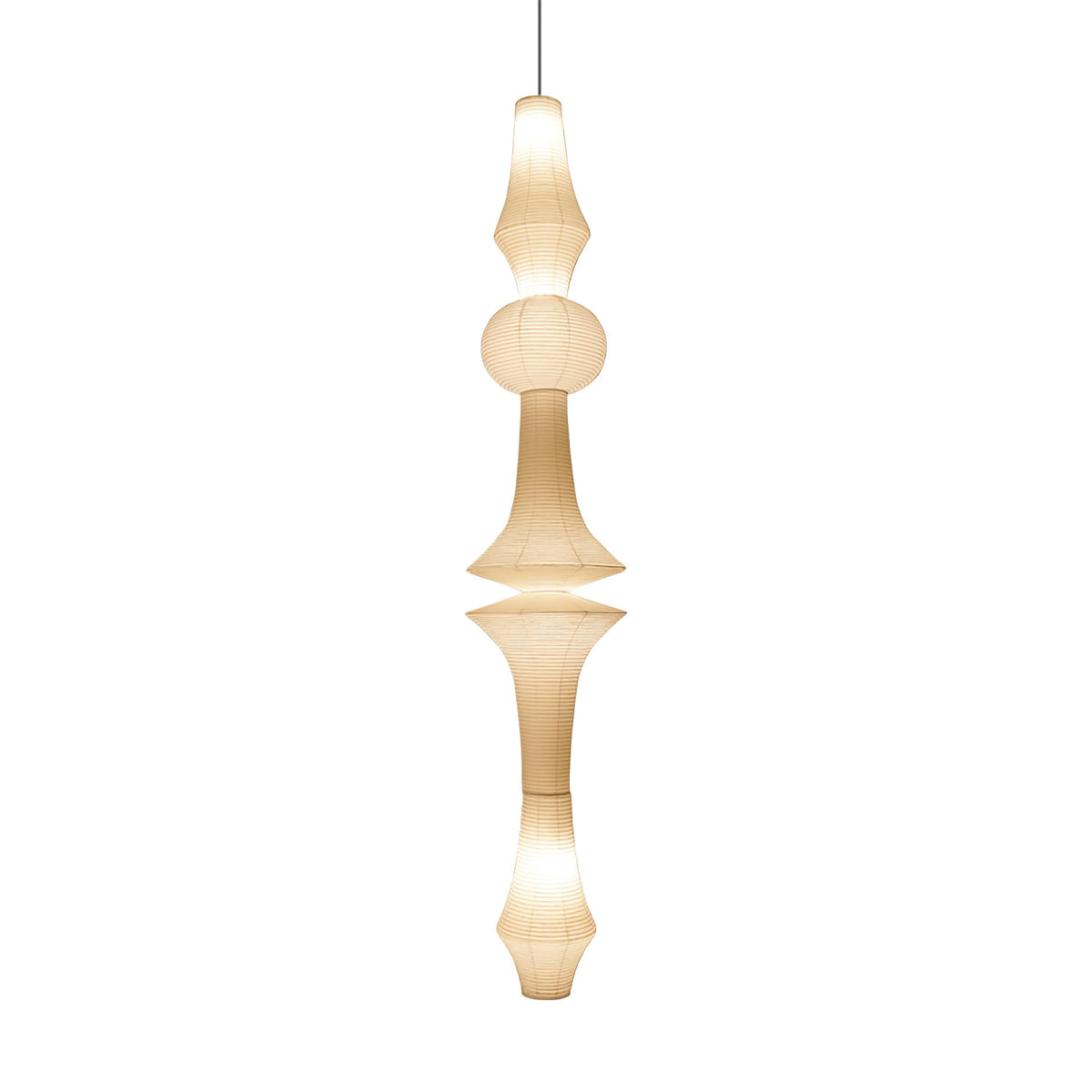 Washi Paper Pendant Light-Lighting > Pendant Lights-casanuva-casanuva