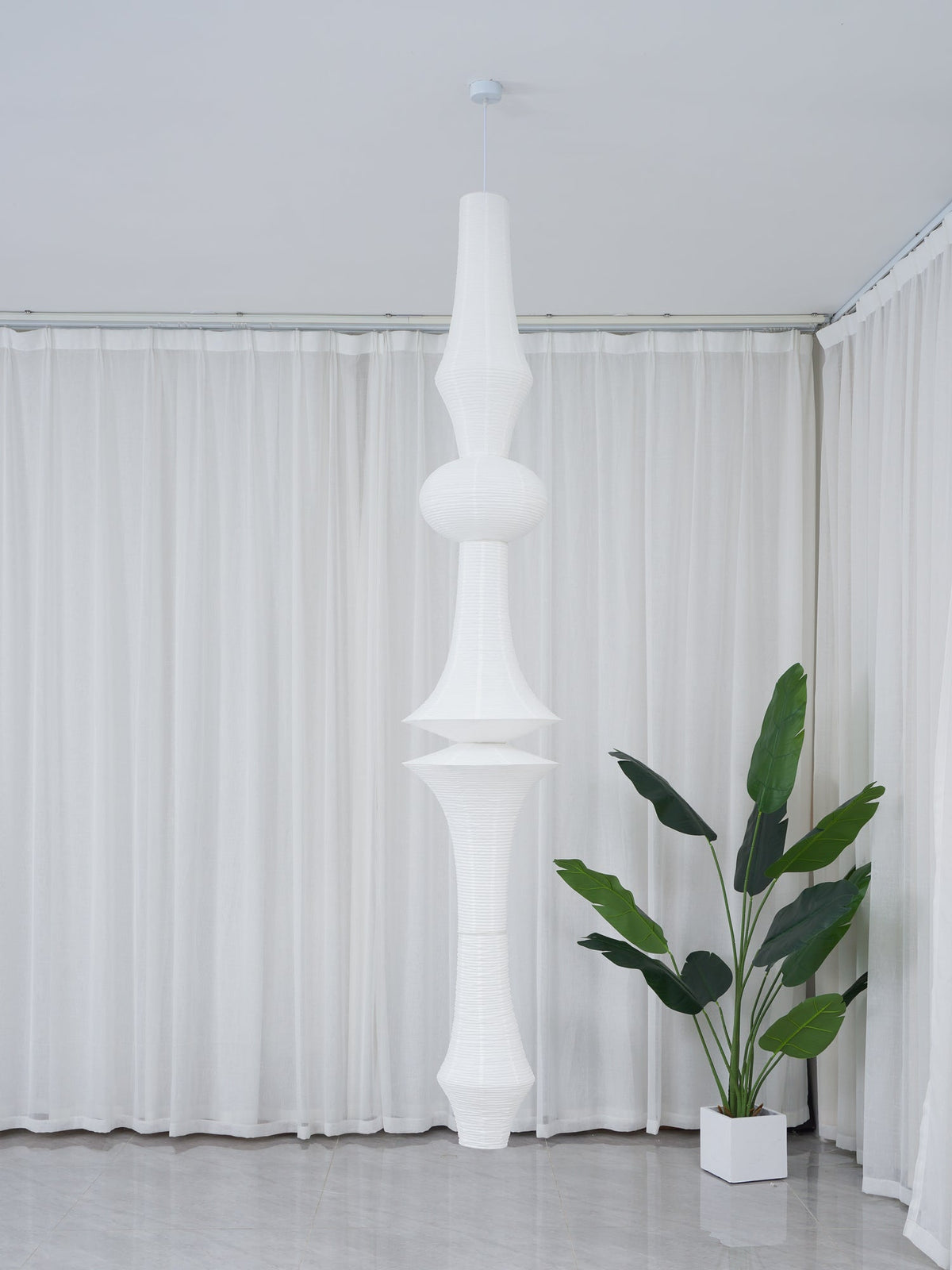 Washi Paper Pendant Light-Lighting > Pendant Lights-casanuva-casanuva
