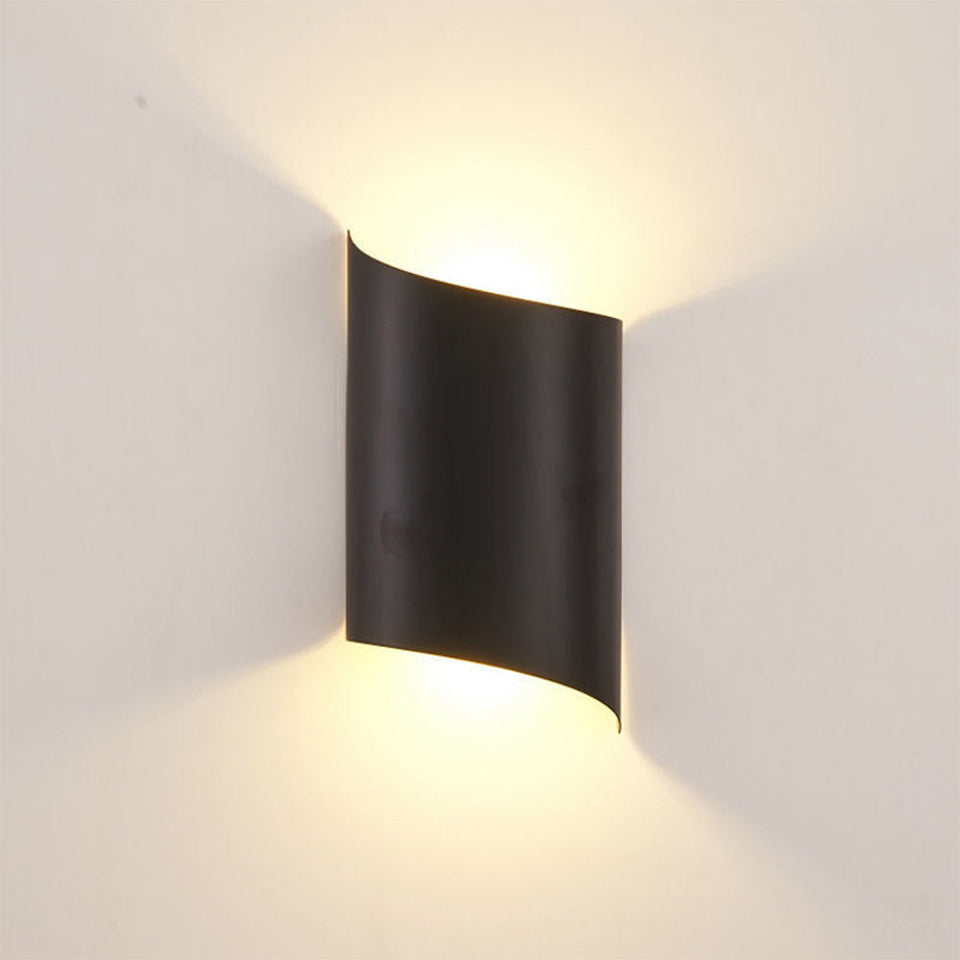 Waterproof Aluminum Black LED Outdoor Wall Light-Lighting > Outdoor Lighting-casanuva-casanuva