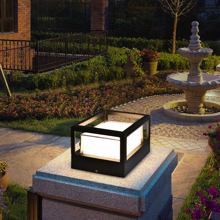 Waterproof Aluminum LED Outdoor Landscape Light-Lighting > Outdoor Lighting-casanuva-Small & 100V-120V-Warm Light (3000K)-Square - Without Cover-casanuva