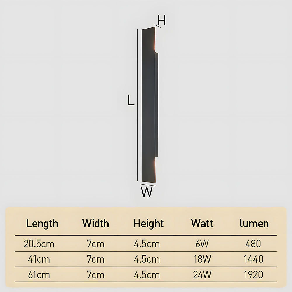 Waterproof IP65 LED Outdoor Wall Light-Lighting > Outdoor Lighting-casanuva-casanuva
