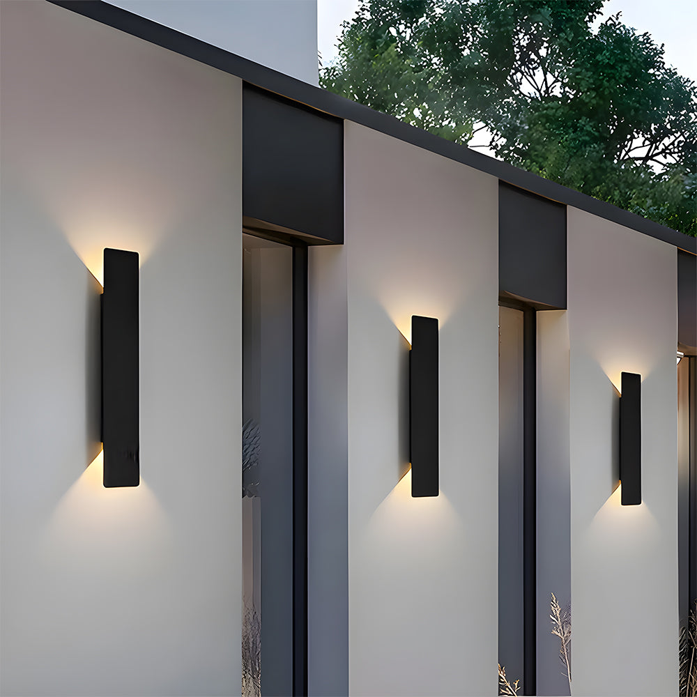 Waterproof IP65 LED Outdoor Wall Light-Lighting > Outdoor Lighting-casanuva-Black-L:41CM-Warm Light-casanuva