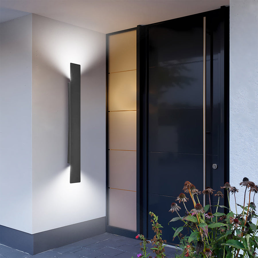 Waterproof IP65 LED Outdoor Wall Light-Lighting > Outdoor Lighting-casanuva-Black-L:81CM-White Light-casanuva