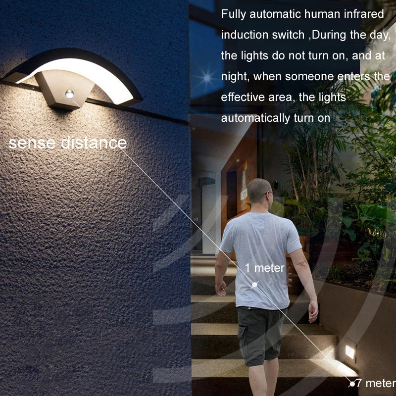 Waterproof IP65 Outdoor Wall Light Garden Lamp-Lighting > Outdoor Lighting-casanuva-casanuva