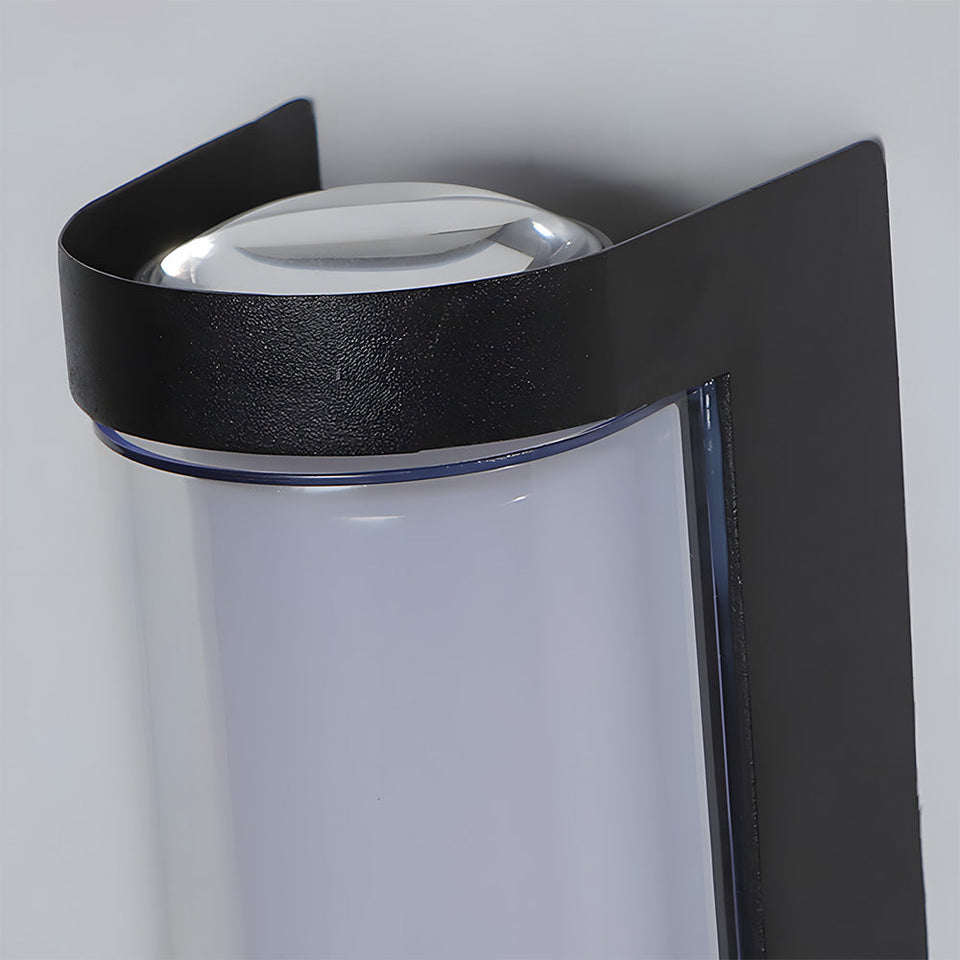 Waterproof LED Outdoor Wall Light Black Up and Down Design-Lighting > Outdoor Lighting-casanuva-casanuva