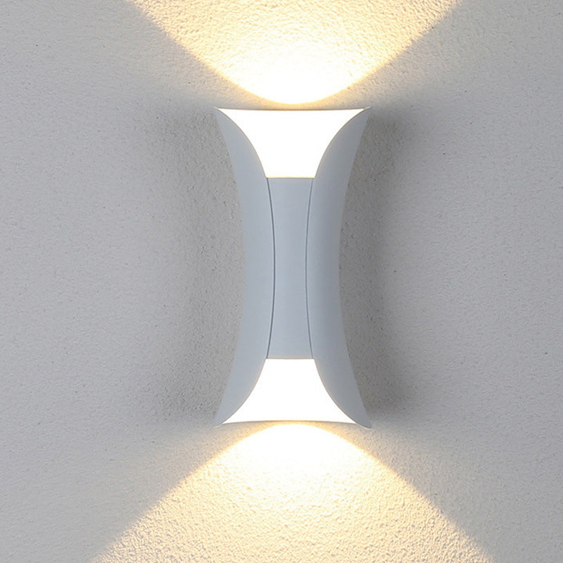 Waterproof LED Outdoor Wall Light-Lighting > Outdoor Lighting-casanuva-White-D20*10CM-Warm White-casanuva