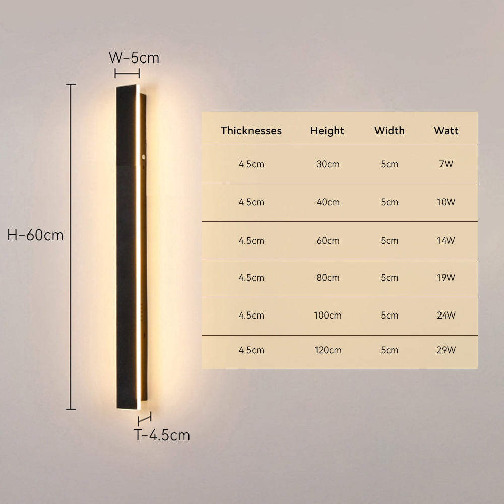 Waterproof LED Outdoor Wall Light for Front Door-Lighting > Outdoor Lighting-casanuva-casanuva