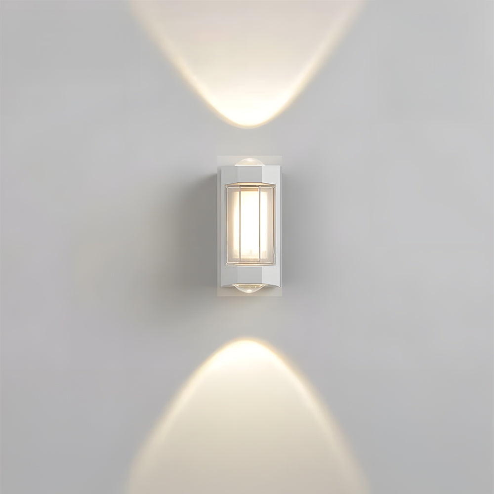 Waterproof LED Outdoor Wall Light for Garden and Patio-Lighting > Outdoor Lighting-casanuva-White-H9.5cm(8w)-Cool White-casanuva