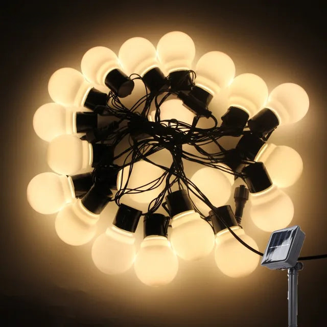 Waterproof Solar String Lights for Outdoor Garden and Balcony-Lighting > Outdoor Lighting-casanuva-casanuva