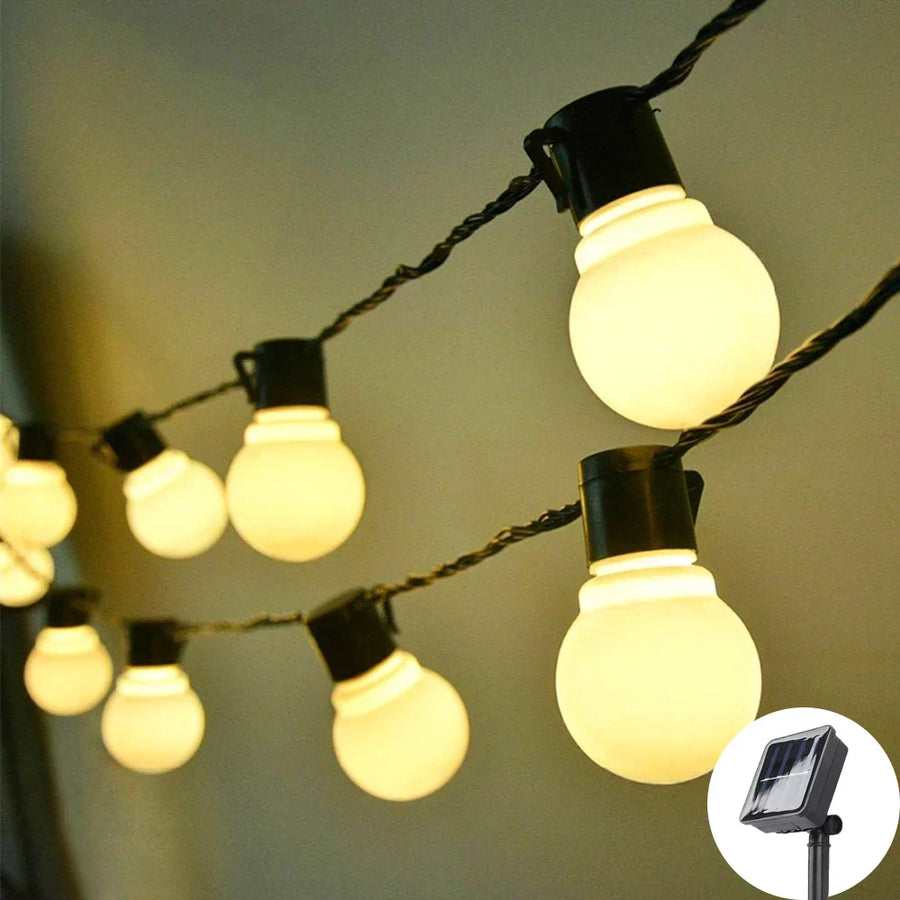 Waterproof Solar String Lights for Outdoor Garden and Balcony-Lighting > Outdoor Lighting-casanuva-casanuva