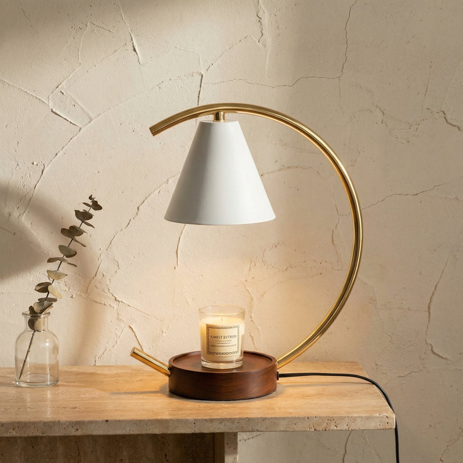 Wax Warmer Lamp Moonveil-Home Decor > Decorative Accessories-casanuva-casanuva
