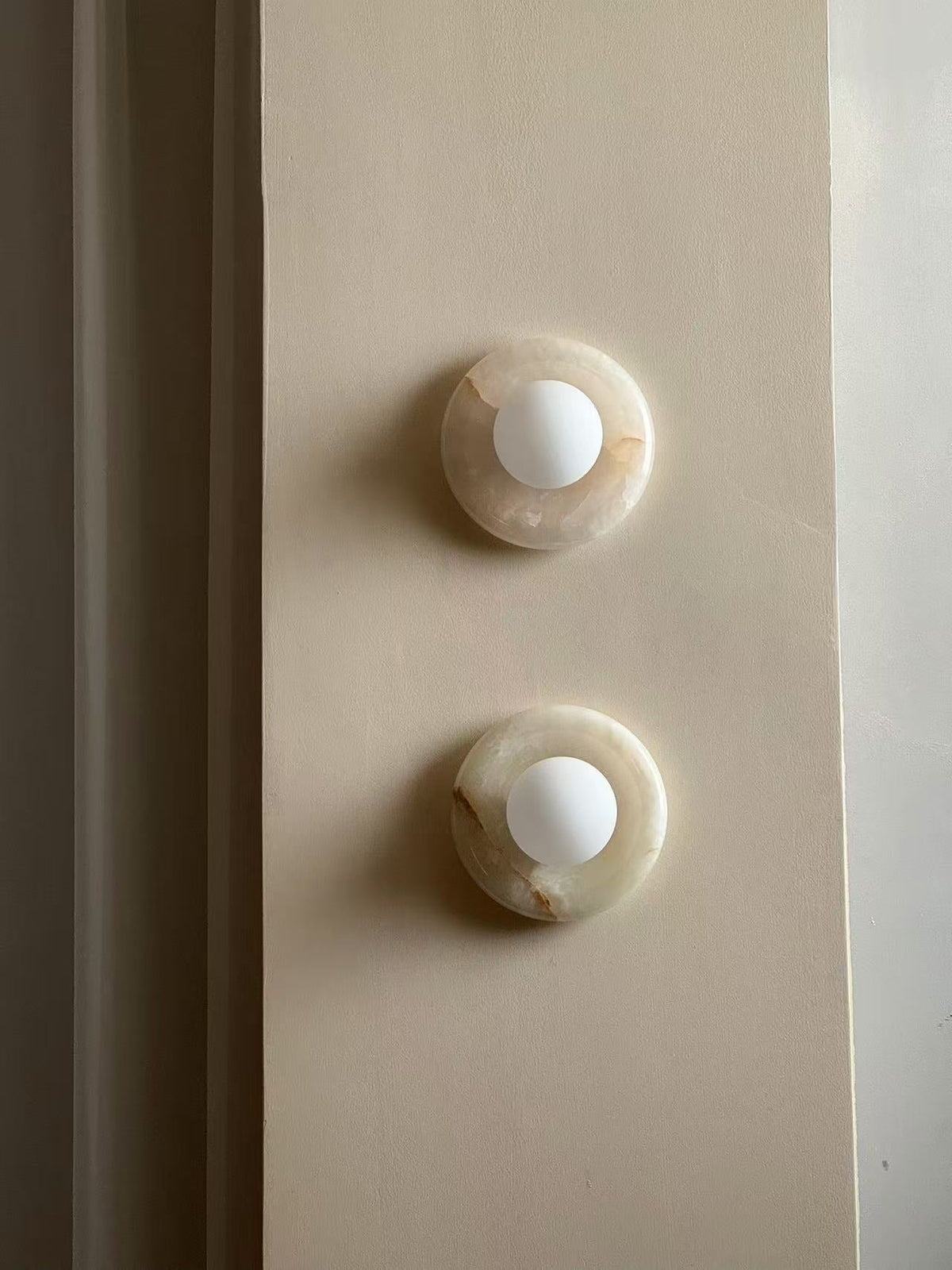 White Jade Wall Sconce-Lighting > Wall Lights-casanuva-casanuva