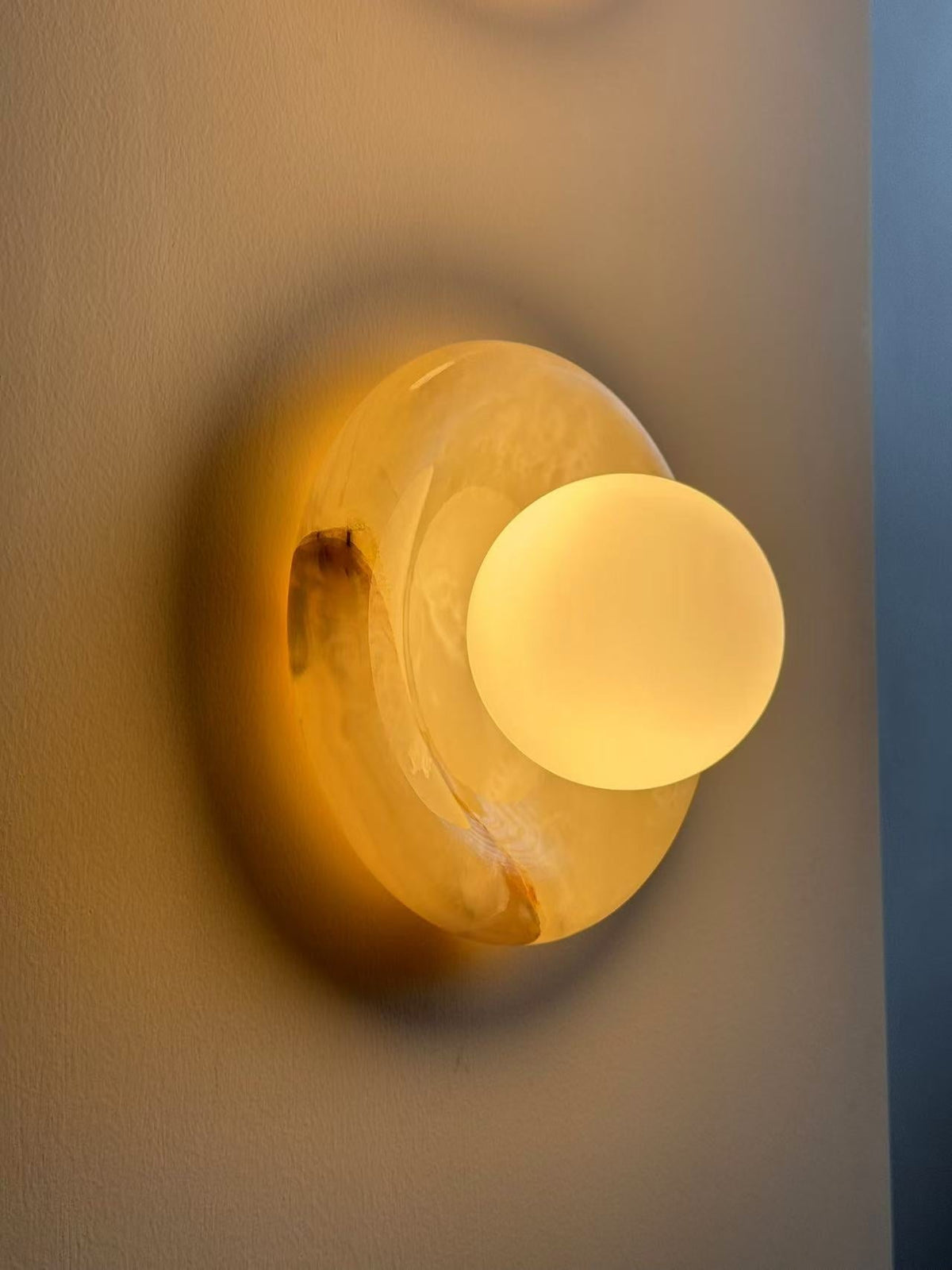 White Jade Wall Sconce-Lighting > Wall Lights-casanuva-casanuva