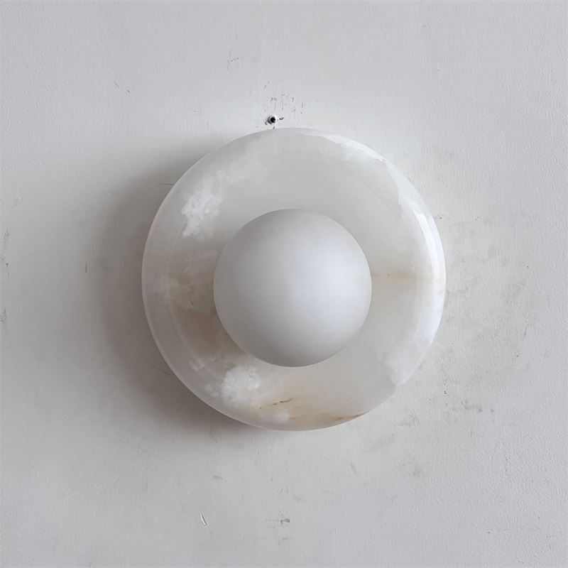 White Jade Wall Sconce-Lighting > Wall Lights-casanuva-casanuva