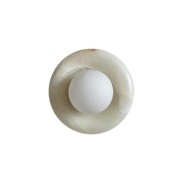 White Jade Wall Sconce-Lighting > Wall Lights-casanuva-casanuva