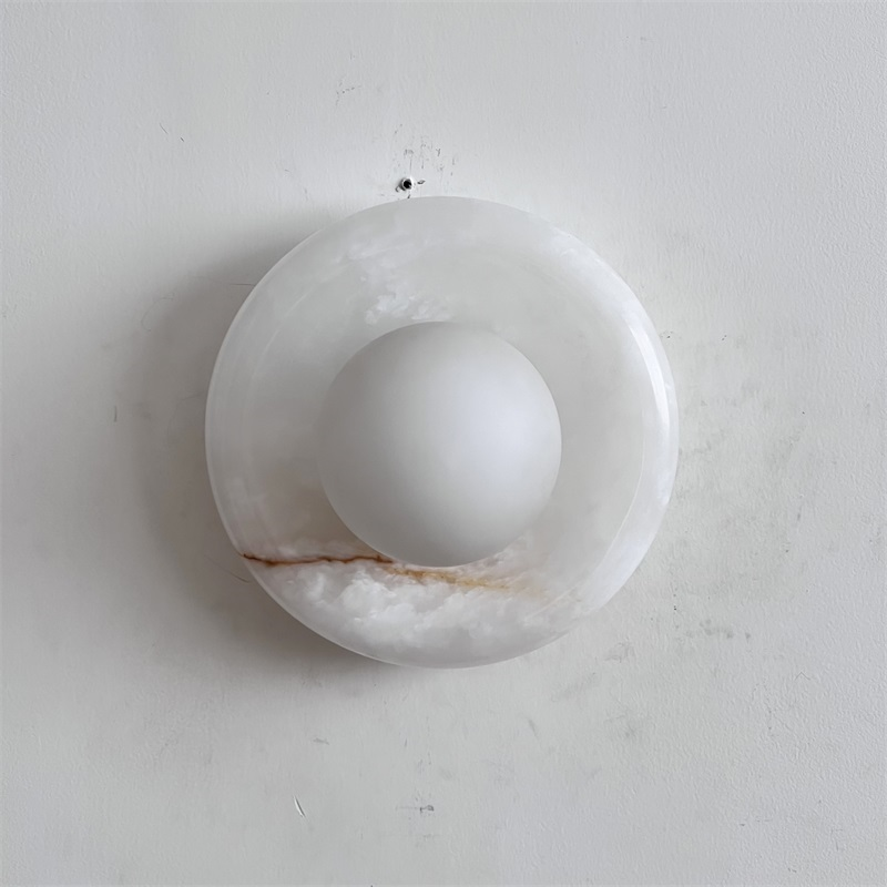 White Jade Wall Sconce-Lighting > Wall Lights-casanuva-casanuva