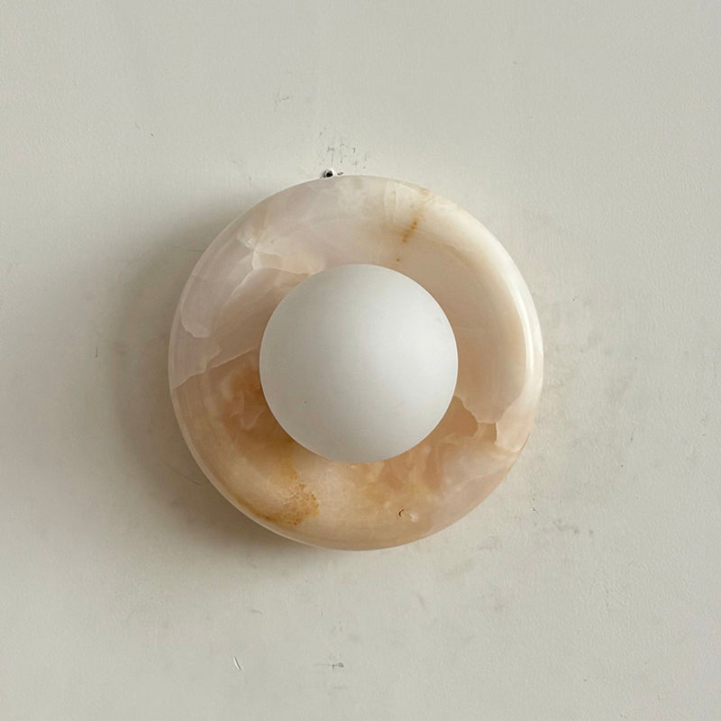 White Jade Wall Sconce-Lighting > Wall Lights-casanuva-casanuva