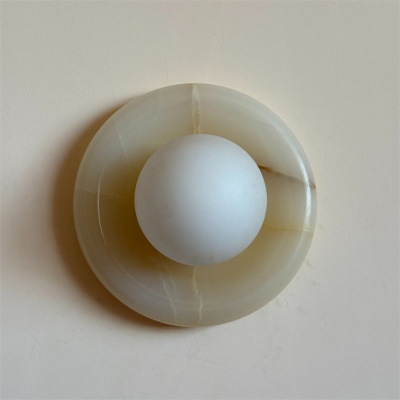 White Jade Wall Sconce-Lighting > Wall Lights-casanuva-casanuva