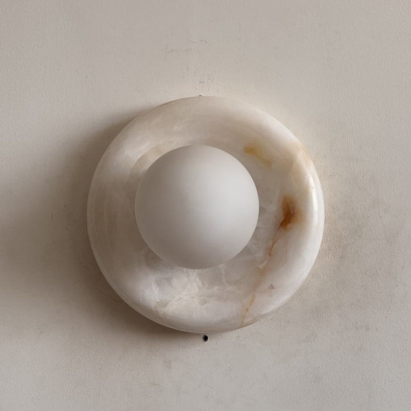 White Jade Wall Sconce-Lighting > Wall Lights-casanuva-casanuva