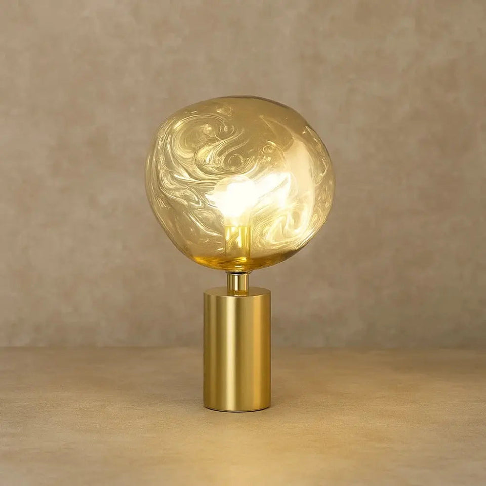 Wireless Table Lamp Dimmable LED Spatial Glow-Lighting > Table Lamps-casanuva-30cm-Gold-casanuva