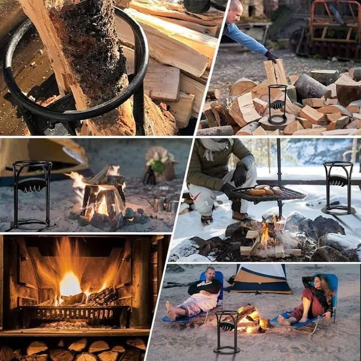 Wood Splitter Safe Firewood Splitting Tool-Home Decor > Decorative Accessories-casanuva-casanuva