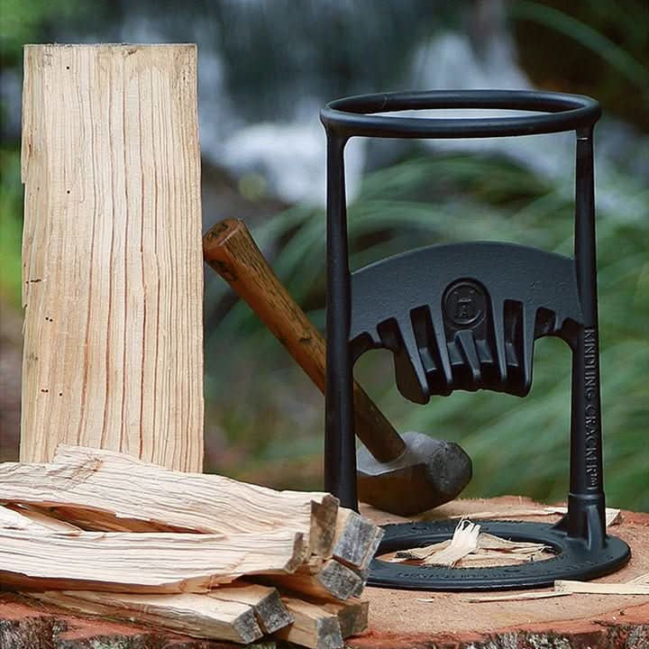 Wood Splitter Safe Firewood Splitting Tool-Home Decor > Decorative Accessories-casanuva-Black-casanuva