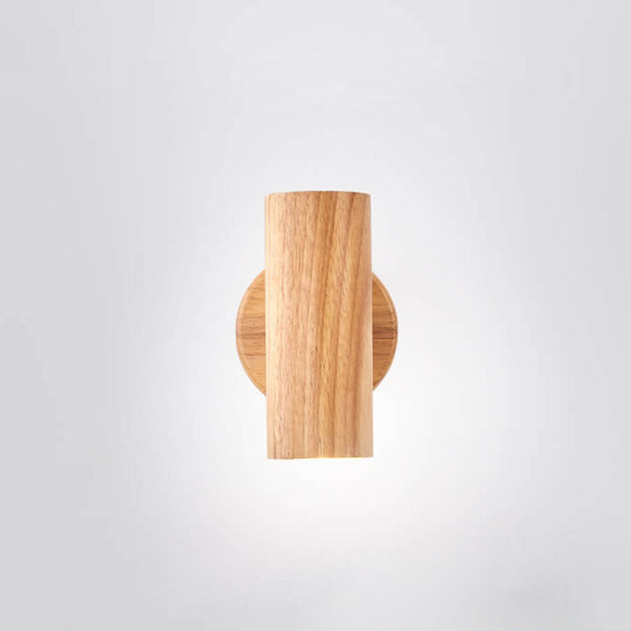 Wood Track Spotlight Wall Sconce Lamp 1/2/3 Light Options-Lighting > Wall Lights-casanuva-1 Light-Warm Light (3000K)-100V-120V-casanuva
