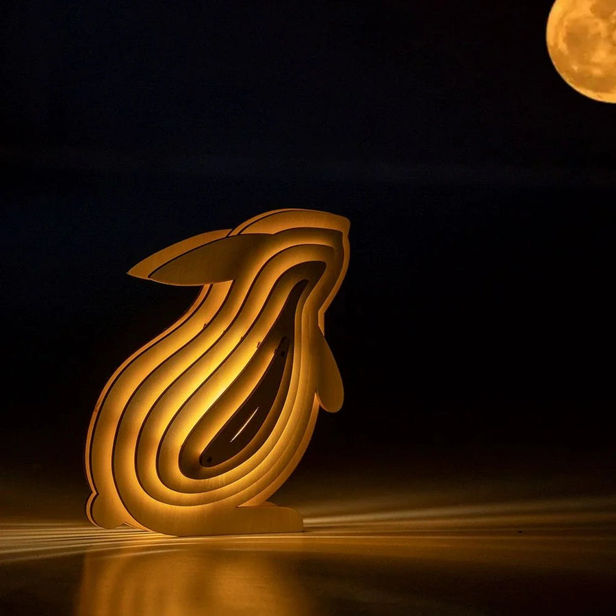 Wooden Animal Night Light-Lighting > Ambient Lighting-casanuva-casanuva