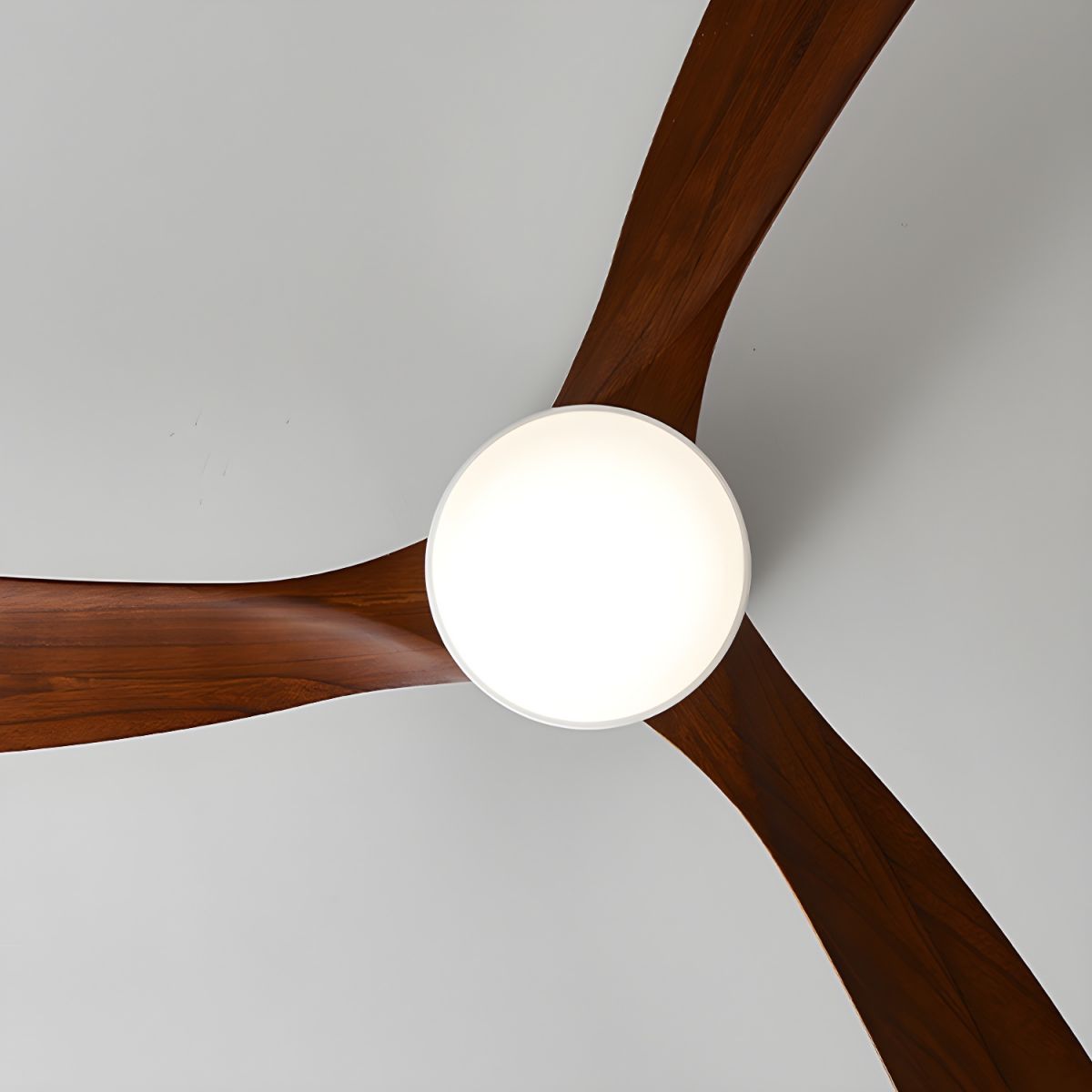Wooden Ceiling Fan Light Nordic Style-Lighting > Ceiling Lights-casanuva-casanuva