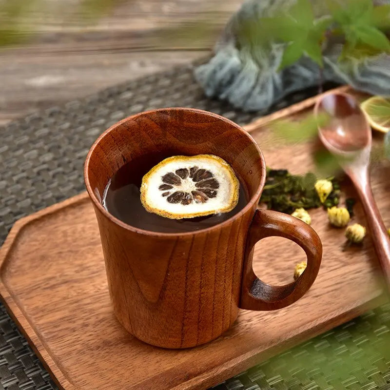 Wooden Mug with Natural Character-Kitchen & Dining > Tableware-casanuva-casanuva