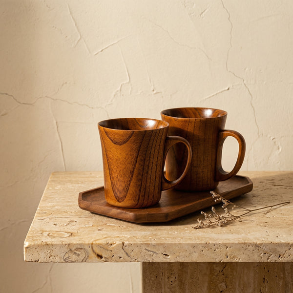 Wooden Mug with Natural Character-Kitchen & Dining > Tableware-casanuva-casanuva