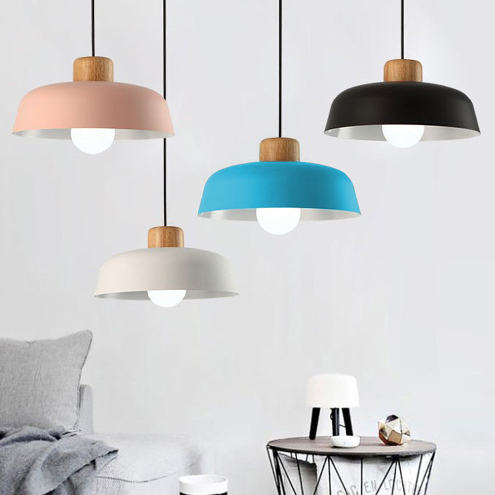 Wooden Pendant Light Nordic Style-Lighting > Pendant Lights-casanuva-casanuva