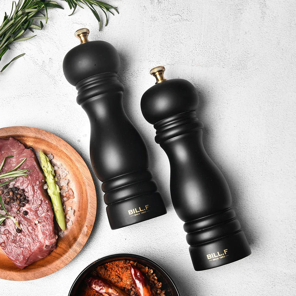 Wooden Salt and Pepper Set Elegant Design for Stylish Kitchens-Kitchen & Dining > Tableware-casanuva-casanuva