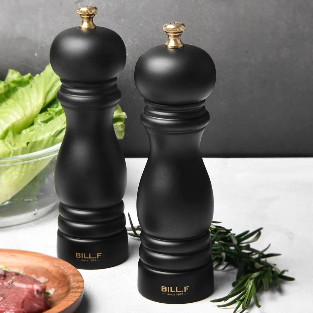 Wooden Salt and Pepper Set Elegant Design for Stylish Kitchens-Kitchen & Dining > Tableware-casanuva-Set of 2 pieces-casanuva