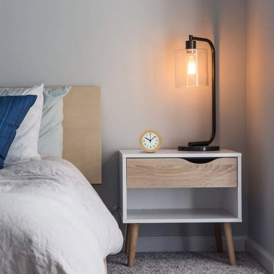 Wooden Silent Alarm Clock for Cozy Bedrooms-Home Decor > Clocks-casanuva-casanuva