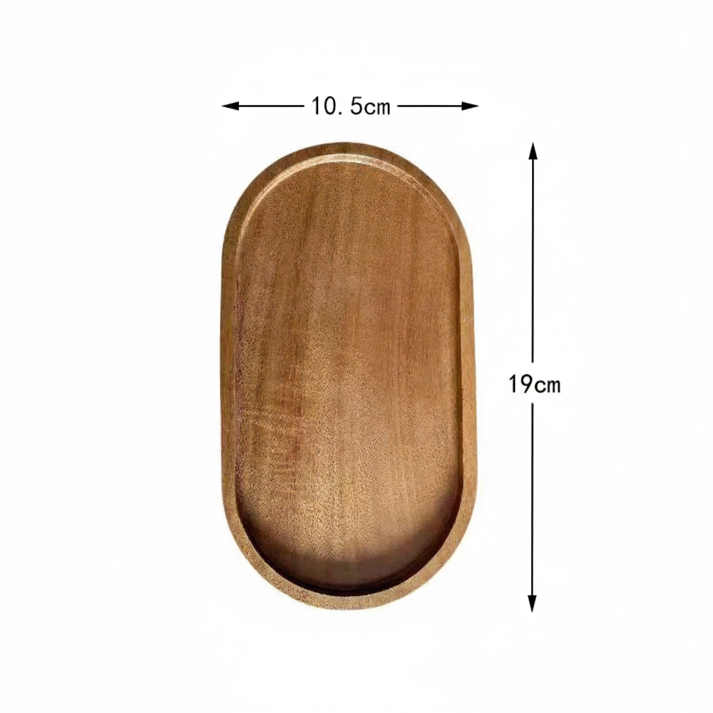 Wooden Tray Handcrafted Natural Design for Coffee Moments-Kitchen & Dining > Tableware-casanuva-casanuva