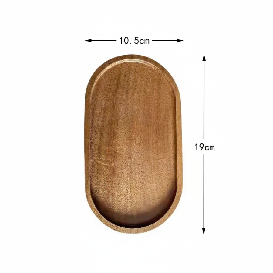 Wooden Tray Handcrafted Natural Design for Coffee Moments-Kitchen & Dining > Tableware-casanuva-casanuva