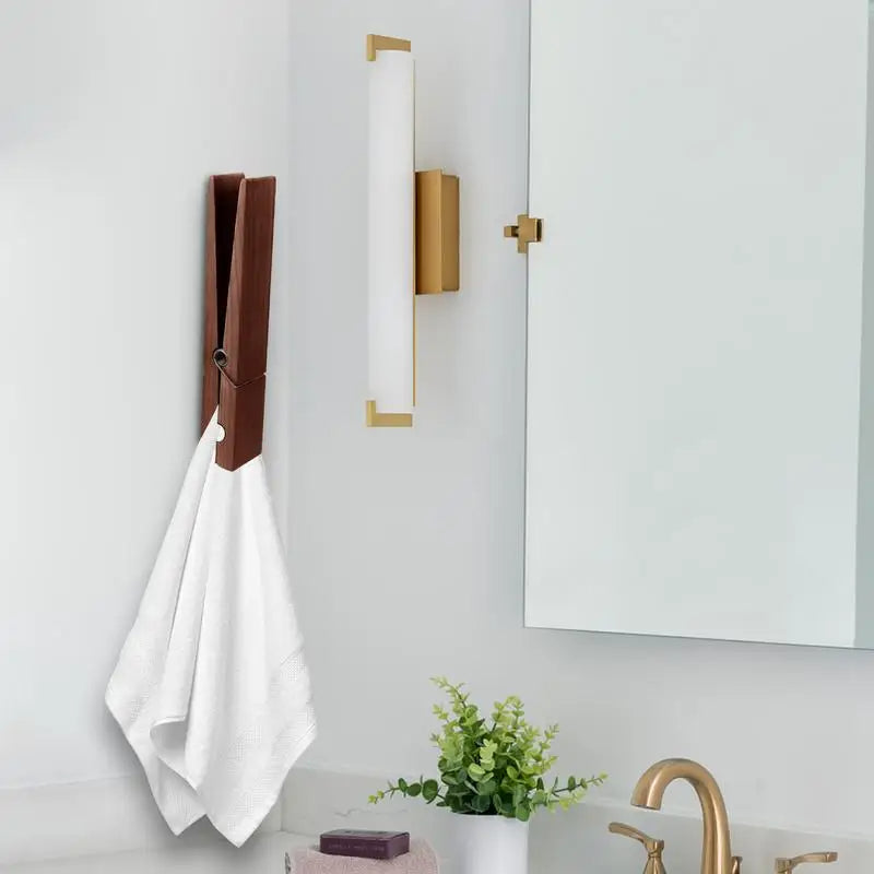 Wooden Wall Hook Set Sculptural Design for Stylish Interiors-Home Decor > Decorative Accessories-casanuva-casanuva