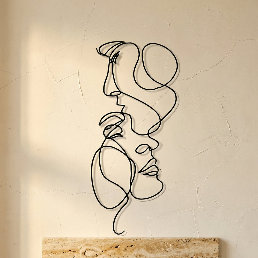 3D Metal Wall Art Minimalist Design-Home Decor > Decorative Accessories-casanuva-casanuva