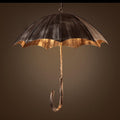 5-Light Retro Industrial Umbrella Chandelier-Lighting > Chandeliers & Pendant Lights-casanuva-casanuva