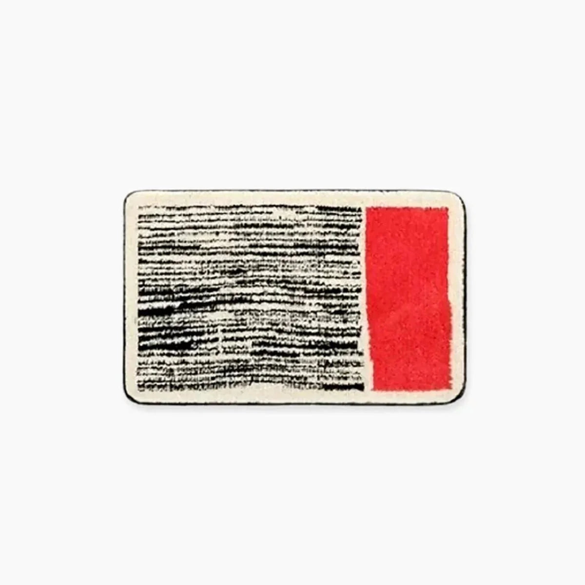 Abstract Bath Mat Handcrafted Nordic Design-Bedding & Bath > Bath Mats-casanuva-casanuva